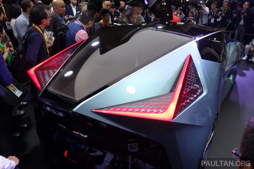 东京车展: Lexus LF-30 概念车, Lexus首款纯电动车锥型 108842