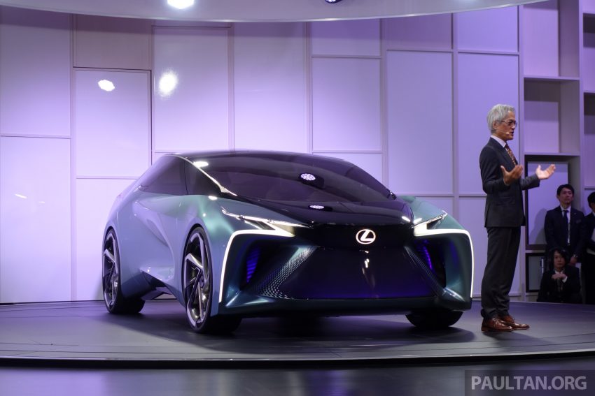 东京车展: Lexus LF-30 概念车, Lexus首款纯电动车锥型 108822