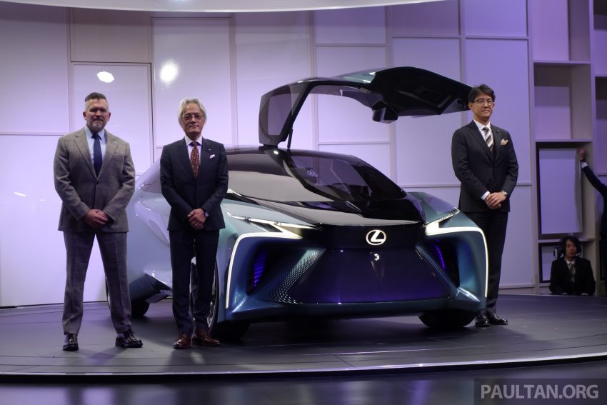 东京车展: Lexus LF-30 概念车, Lexus首款纯电动车锥型 108823