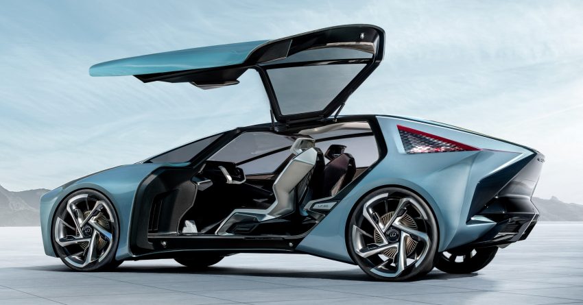 东京车展: Lexus LF-30 概念车, Lexus首款纯电动车锥型 108867