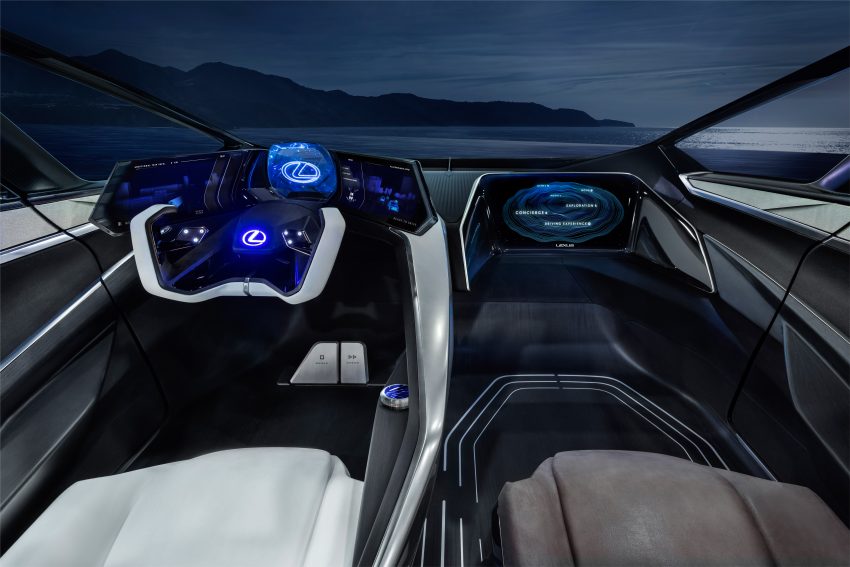 东京车展: Lexus LF-30 概念车, Lexus首款纯电动车锥型 108869