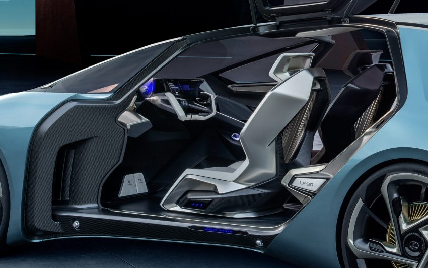 东京车展: Lexus LF-30 概念车, Lexus首款纯电动车锥型 108874