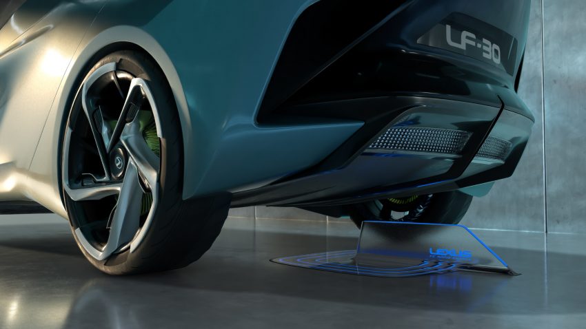 东京车展: Lexus LF-30 概念车, Lexus首款纯电动车锥型 108876