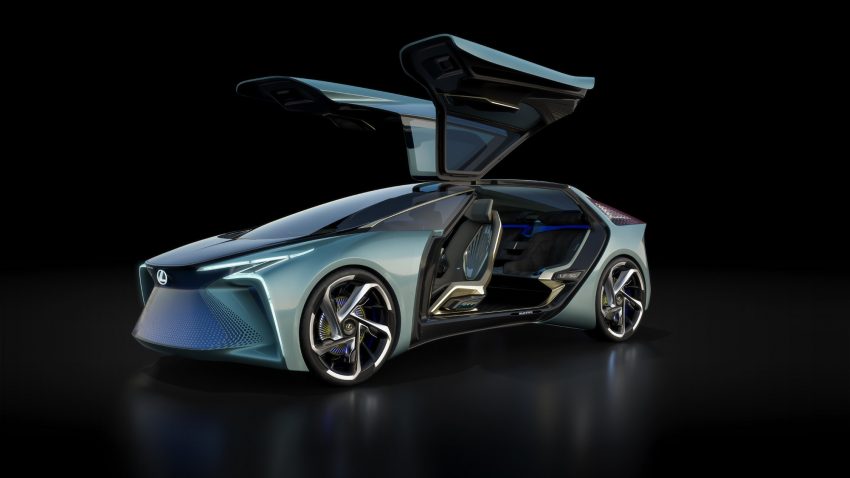 东京车展: Lexus LF-30 概念车, Lexus首款纯电动车锥型 108879
