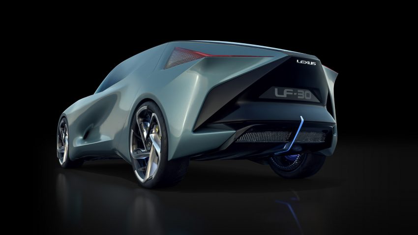 东京车展: Lexus LF-30 概念车, Lexus首款纯电动车锥型 108884