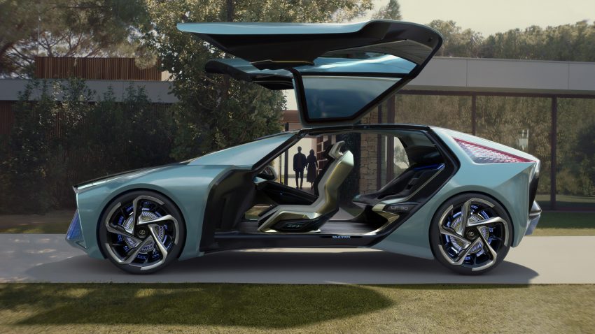 东京车展: Lexus LF-30 概念车, Lexus首款纯电动车锥型 108886