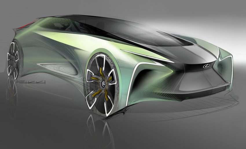 东京车展: Lexus LF-30 概念车, Lexus首款纯电动车锥型 108890