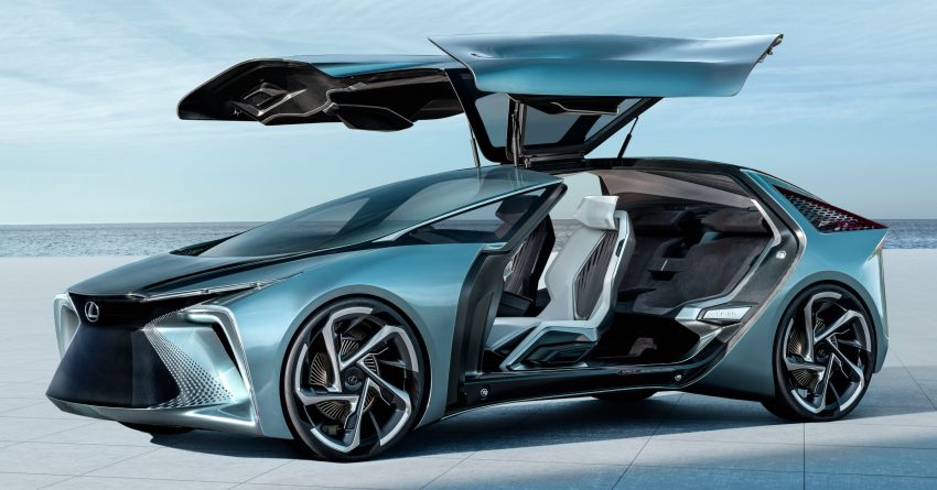 东京车展: Lexus LF-30 概念车, Lexus首款纯电动车锥型 108859
