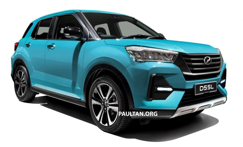 基于Daihatsu 全新入门级SUV P图而成, Perodua D55L ! 109423