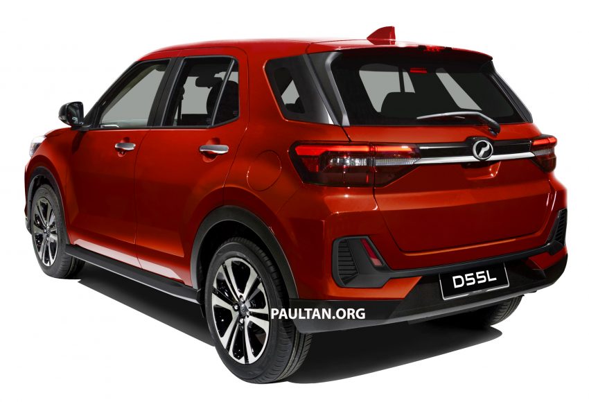 基于Daihatsu 全新入门级SUV P图而成, Perodua D55L ! 109426