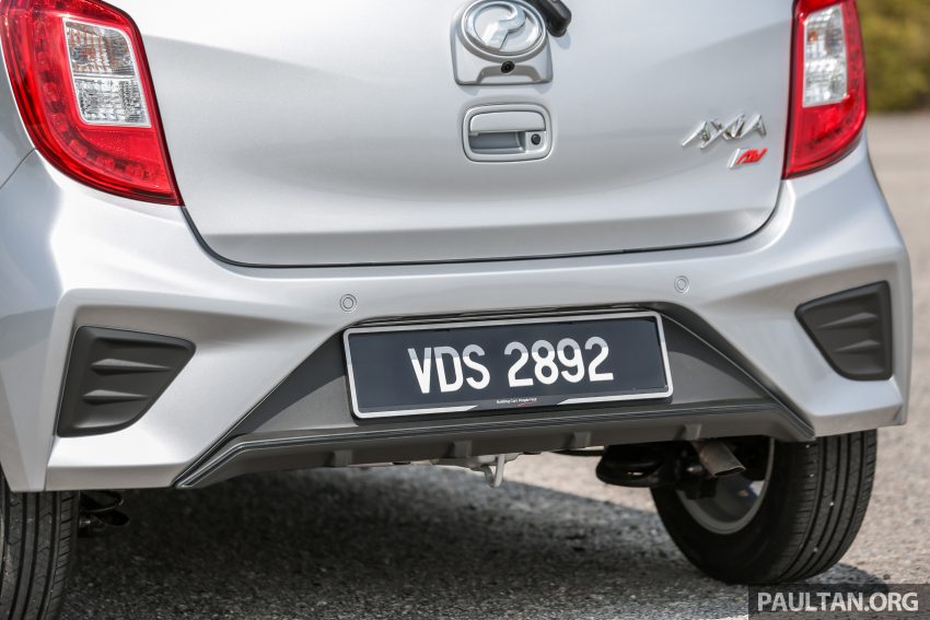 新车实拍对比：2019 Perodua Axia 1.0 AV 与 1.0 Style 107693