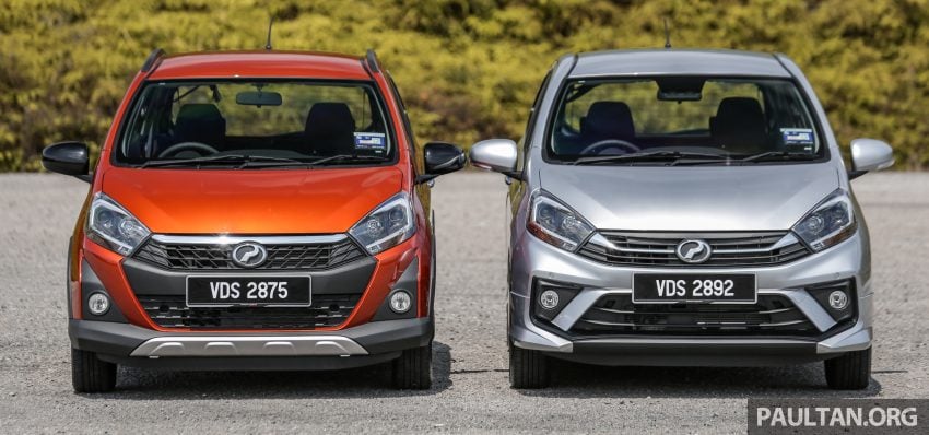 新车实拍对比：2019 Perodua Axia 1.0 AV 与 1.0 Style 107650