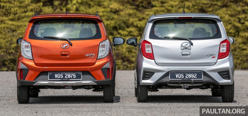 新车实拍对比：2019 Perodua Axia 1.0 AV 与 1.0 Style 107653