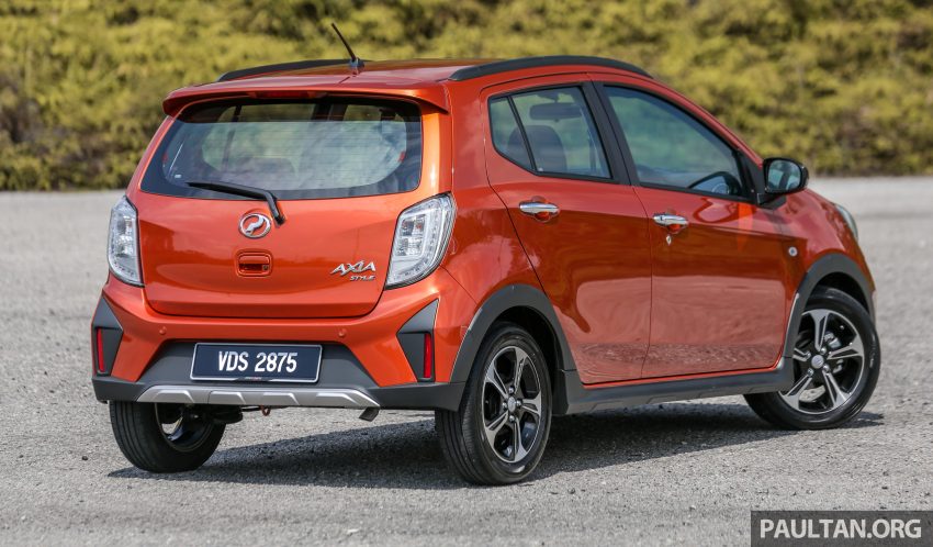 新车实拍对比：2019 Perodua Axia 1.0 AV 与 1.0 Style 107736