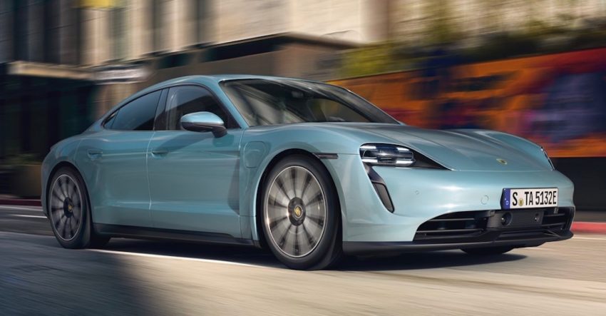 Porsche Taycan 4S 入门版首发, 4秒破百, 极速250km/h 108162