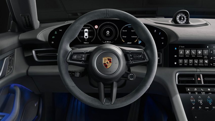 Porsche Taycan 4S 入门版首发, 4秒破百, 极速250km/h 108159