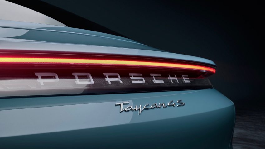 Porsche Taycan 4S 入门版首发, 4秒破百, 极速250km/h 108151