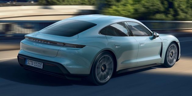 Porsche Taycan 确认将推出两轮驱动版, 定位比4S更入门