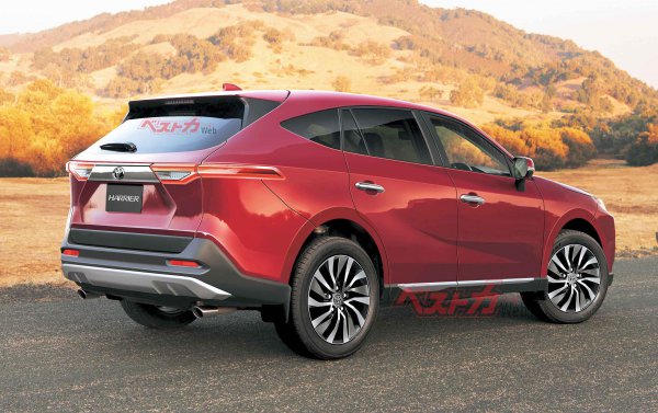 日媒发布下一代 Toyota Harrier 假想图, 改为Coupe SUV?