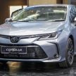 全新 Toyota Corolla 本地上市，两个等级，售RM129k起