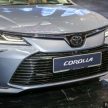 全新 Toyota Corolla 本地上市，两个等级，售RM129k起