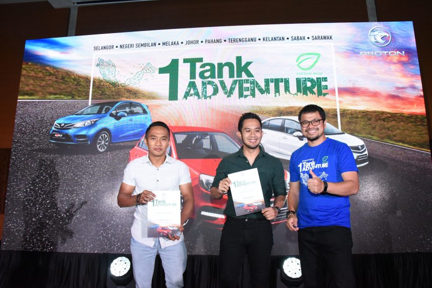 第二季 Proton 1 Tank Adventure 圆满落幕；吉兰丹到柔佛一缸油挑战715公里路程，<em>paultan.org</em> 小编决赛圈夺冠 107586