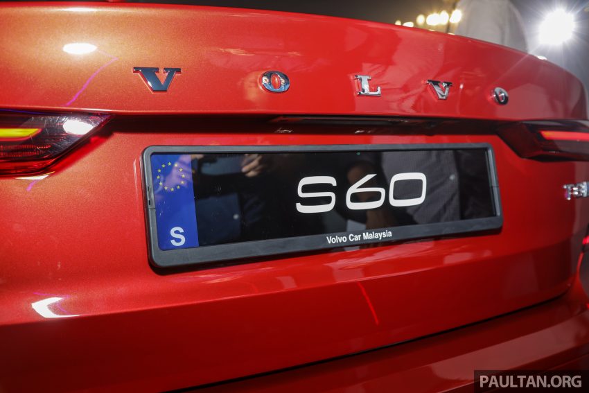 全新 Volvo S60 大马正式开卖，瑞典进口售价30万令吉 109084
