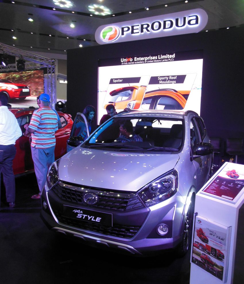 Perodua Axia STYLE 亮相斯里兰卡车展，当地售RM89k 110536