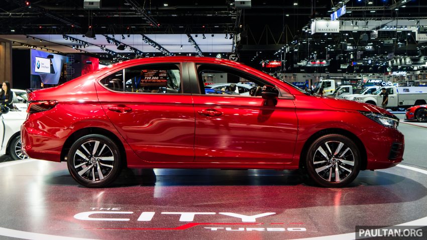 新车图集：第五代 Honda City 1.0T泰国现场真车实拍照 111882