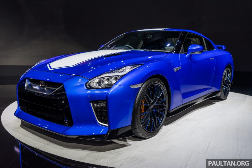 2019泰国车展：跨越半个世纪的战神！Nissan GT-R 50周年纪念版实车亮相，传承 R34 的 Bayside Blue 车身涂装 112200