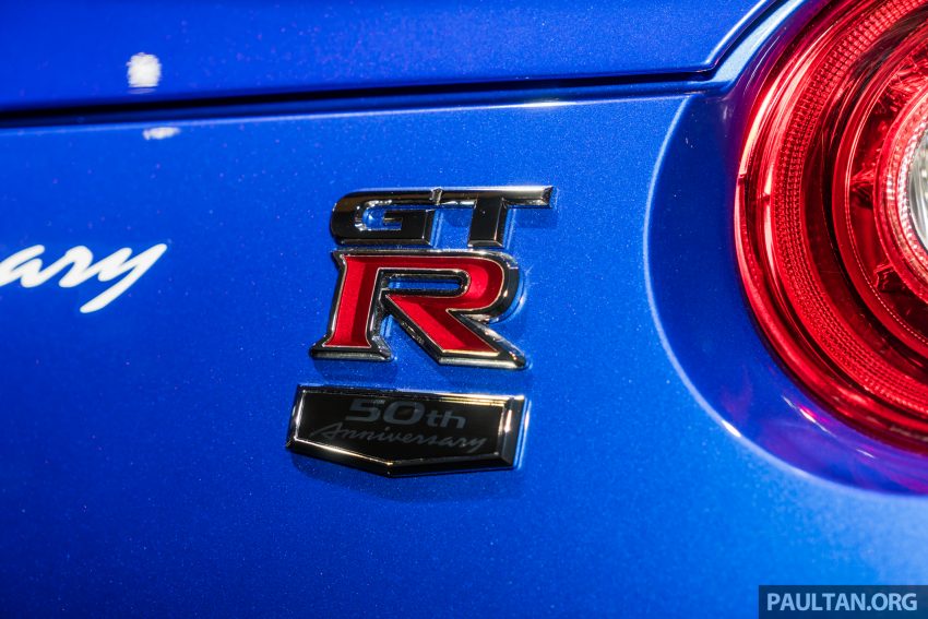 2019泰国车展：跨越半个世纪的战神！Nissan GT-R 50周年纪念版实车亮相，传承 R34 的 Bayside Blue 车身涂装 112217