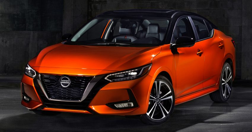 全新大改款 Nissan Sentra 洛杉矶车展亮相，配备比中国版 Sylphy 还要丰富，换装2.0升引擎，明年开始在北美交付 111353