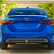 全新大改款 Nissan Sentra 洛杉矶车展亮相，配备比中国版 Sylphy 还要丰富，换装2.0升引擎，明年开始在北美交付