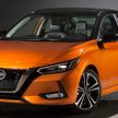 全新大改款 Nissan Sentra 洛杉矶车展亮相，配备比中国版 Sylphy 还要丰富，换装2.0升引擎，明年开始在北美交付