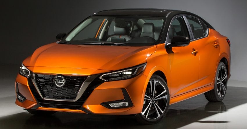 全新大改款 Nissan Sentra 洛杉矶车展亮相，配备比中国版 Sylphy 还要丰富，换装2.0升引擎，明年开始在北美交付 111348