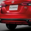 泰国发布全新 Nissan Almera, 1.0T三缸涡轮引擎, 加入AEB与6气囊, LED头灯组, 23.3km/L，售价从6.8万令吉起