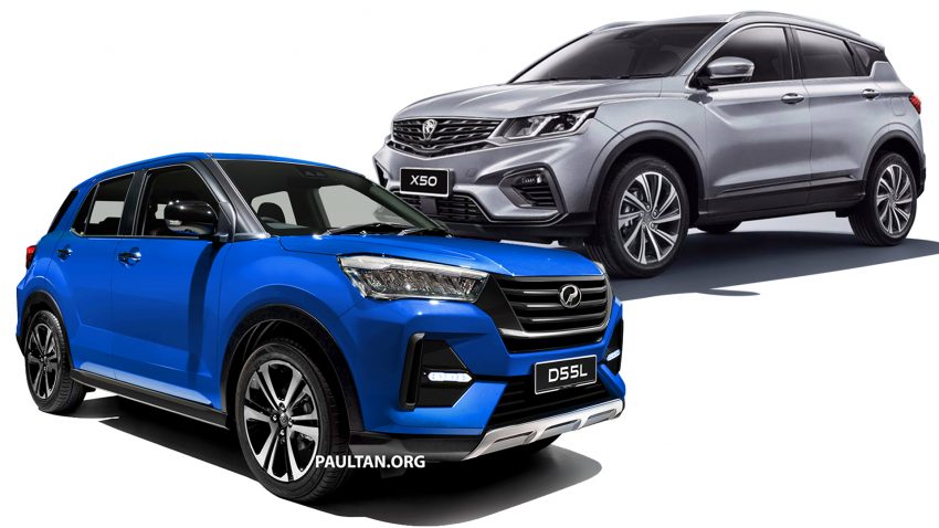 Perodua D55L SUV 对比 Proton X50！基于 Daihatsu Rocky / Toyota Raize 和吉利缤越的规格信息来做详细比较 110036