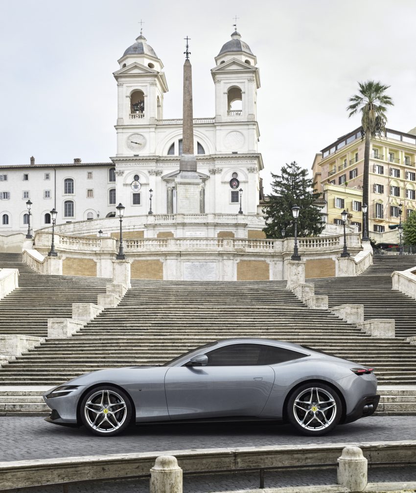 Ferrari Roma 全球首发, 全新入门级V8前置引擎2+2超跑 110812