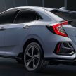 Honda Civic Hatchback 小改款登陆泰国, 售价16.8万令吉