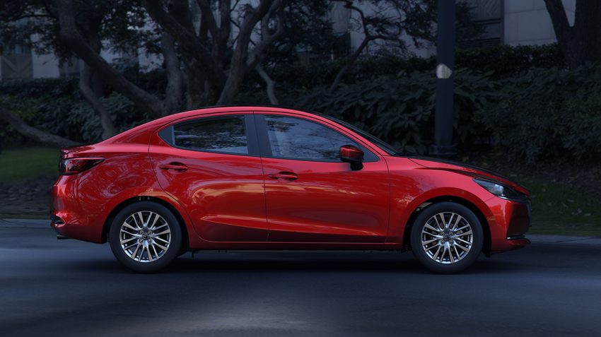 四门版 Mazda 2 小改款墨西哥正式首发，改搭最新家族脸 110823