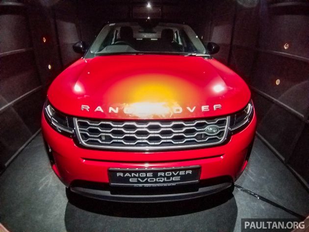 PACE 2019：第二代 Range Rover Evoque 本地开放预览