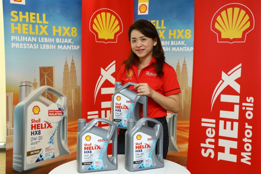 Shell Helix HX8 0W-20本地上市，全合成低浓稠度润滑油，提供更佳的引擎防护，促进油耗表现并延长保养周期 110471