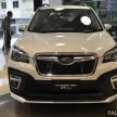 Subaru Forester GT Edition 新加坡首秀，明年来马上市?