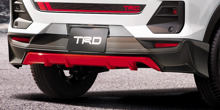 Toyota Raize TRD 原厂套件面世，加入红色元素更运动化 110483