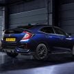 Honda Civic Sport Line 于英国发布，车尾造型酷似 FK8 Type R！搭载1.0升三缸涡轮引擎，可选手排或CVT变速箱