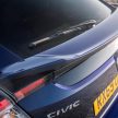 Honda Civic Sport Line 于英国发布，车尾造型酷似 FK8 Type R！搭载1.0升三缸涡轮引擎，可选手排或CVT变速箱