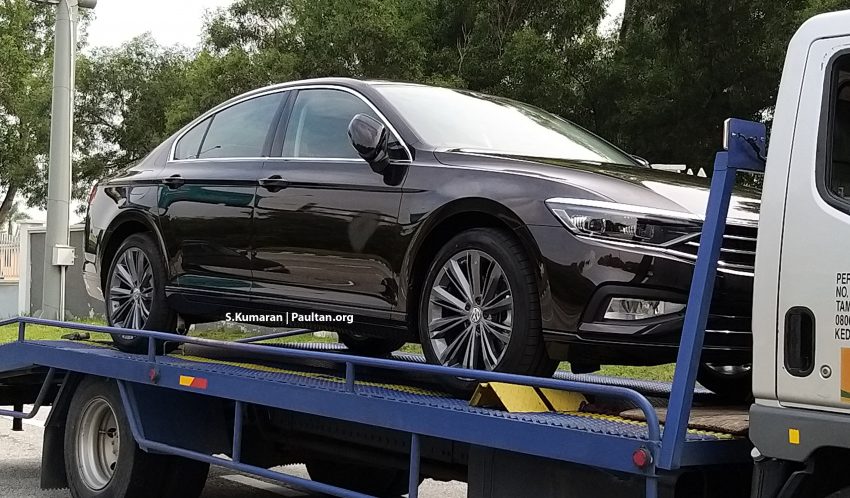 谍照：2020 B8 Volkswagen Passat 小改款在本地被捕获 113484