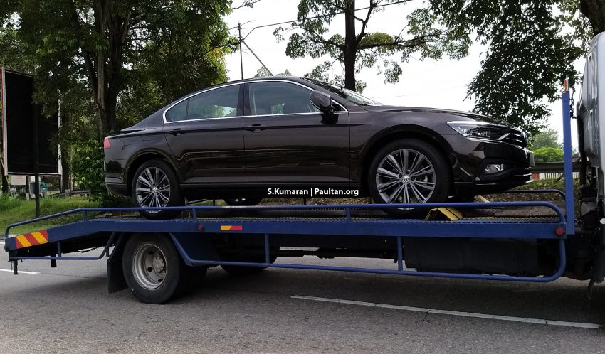谍照：2020 B8 Volkswagen Passat 小改款在本地被捕获 113485