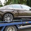 谍照：2020 B8 Volkswagen Passat 小改款在本地被捕获