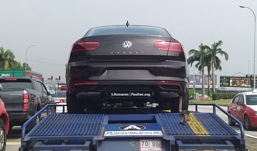谍照：2020 B8 Volkswagen Passat 小改款在本地被捕获 113488